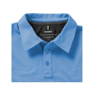 Рубашка поло Markham мужская, голубой/антрацит-6