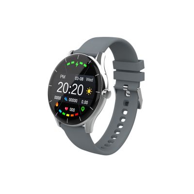Умные часы HIPER IoT Watch GT, серый/розовый-0