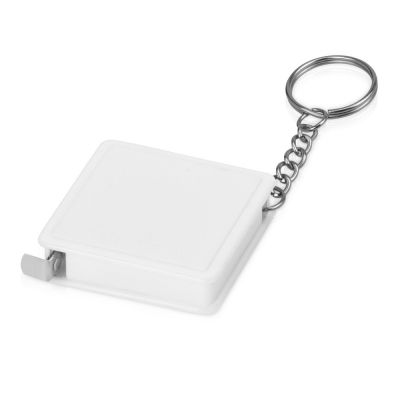 Брелок-рулетка, 1 м., белый-0