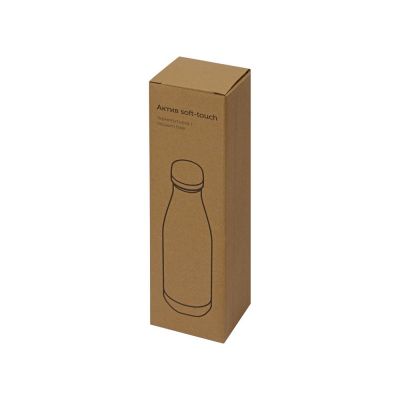 Термобутылка Актив Soft Touch, 500мл, бирюзовый-2