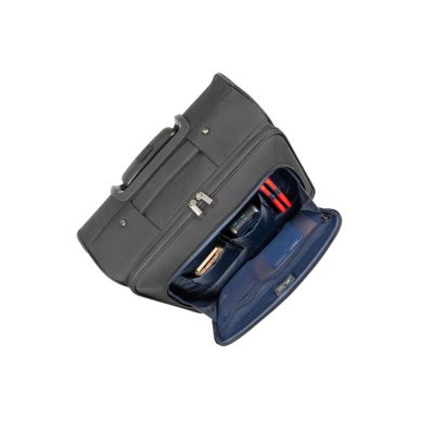 RIVACASE 8481 black ECO бизнес кейс на 4-х колесах 20 / 2-10