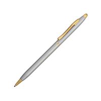 Ручка шариковая Женева серебристая