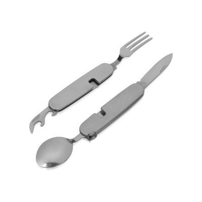 Приборы Camper 4 в 1 в чехле: вилка, ложка, нож, открывалка-6