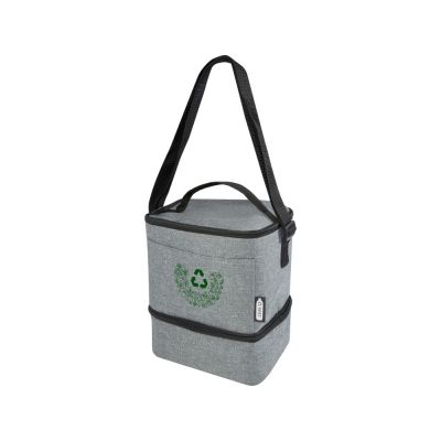 Tundra, сумка-холодильник из переработанного PET-пластика, для обеда, на 9 банок, серый яркий-7
