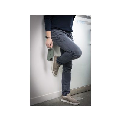 Ремешок-держатель для телефона с зарядным кабелем USB-C - USB-C Lany Wristband Charge Eco, серый-19