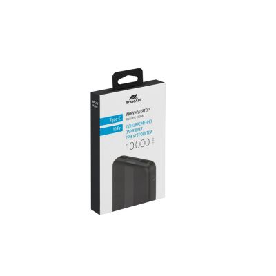 RIVACASE VA2041 (10000 мАч) внешний аккумулятор, черный 12/48-10