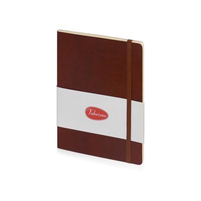 Блокнот А5 Fabrizio, 64 листа, коричневый-0