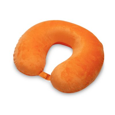 Подушка Basic из микрофибры с эффектом памяти U-shape, оранжевый NEW-0