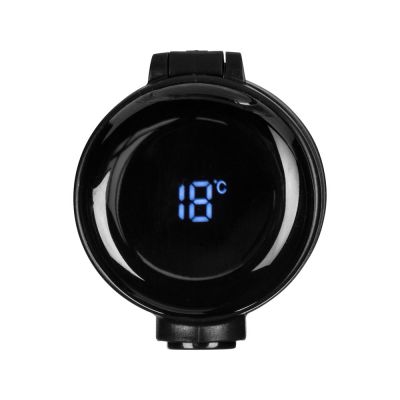 Вакуумная термокружка Waterline с медной изоляцией Bravo, 400 мл, тубус, черный-4