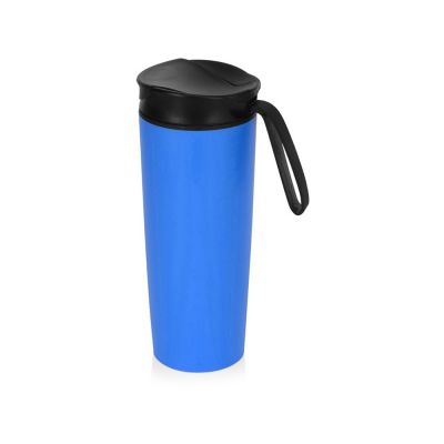 Термокружка Годс 470мл на присоске, голубой-0