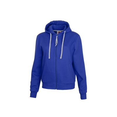 Толстовка на молнии Perform женская, классический синий-0