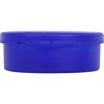 Силиконовая трубочка Fresh в пластиковом кейсе, синий-5