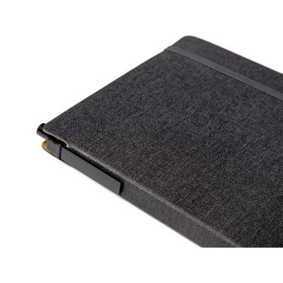 Блокнот с ручкой и набором стикеров А5 Write and stick, черный-6