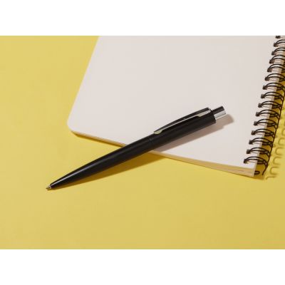 Ручка металлическая шариковая Lumos Recy, черный-4