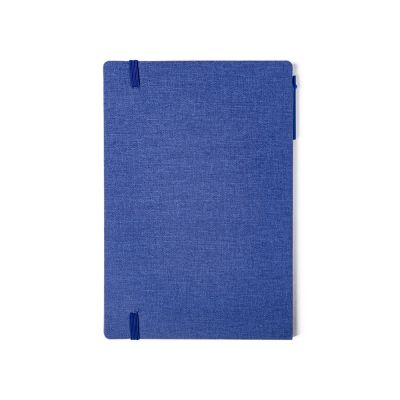 Блокнот с ручкой и набором стикеров А5 Write and stick, синий-5