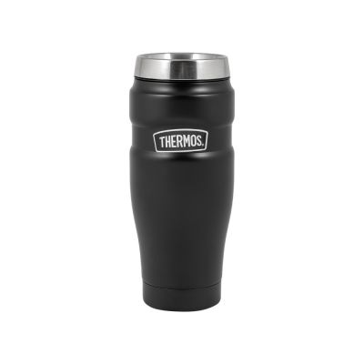 Кружка-термос из нерж. стали тм THERMOS SK1005BK (Matte Black) 0.47L, черный-0