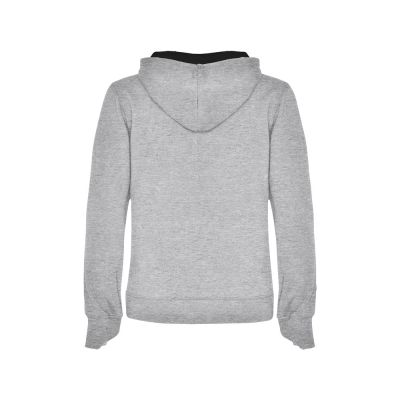 Толстовка с капюшоном Urban женская, серый/черный-1