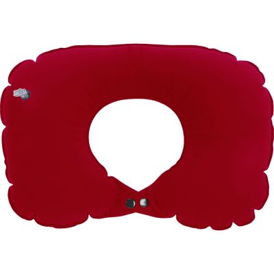 Подушка под шею с помпой Push, красный-3