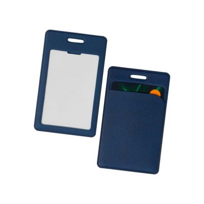 Карман вертикальный с дополнительным отделениемFavor, синий-1