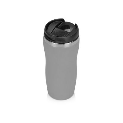 Термокружка Mony Steel 350 мл, soft touch, серый (P)-0