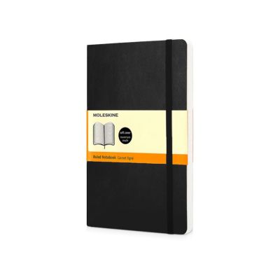 Подарочный набор Moleskine Amelie с блокнотом А5 Soft и ручкой, черный-2