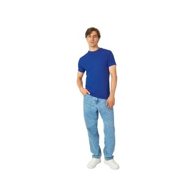 Футболка HD Fit короткий рукав с эластаном, классический синий-3