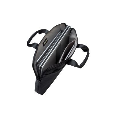 Сумка для ноутбука 15.6 из кожзама 8930, черный-2