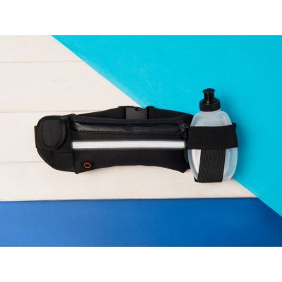 Спортивная сумка для бега с бутылкой 270ml Marathon, черный-12