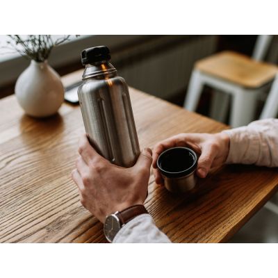 Термос для напитков, вакуумный, бытовой, тм bobber. Объем 0.47 литра. Артикул Flask-470 Matte-6