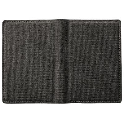 Подарочный набор Consul: обложка для паспорта и картхолдер, серый-12