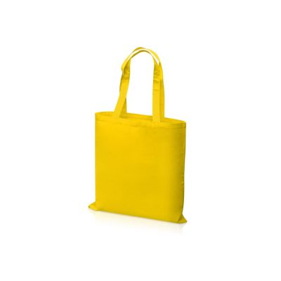 Сумка для шопинга Carryme 140 хлопковая, 140 г/м2, желтый-1