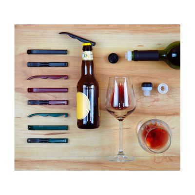 Пробка-каплеуловитель 2-в-1, черный/белый-3