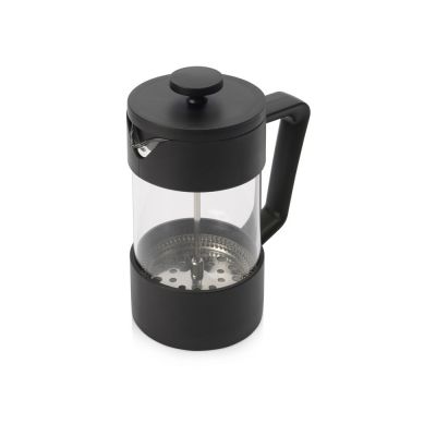 Подарочный набор с кофе, кружкой и френч-прессом Бодрое утро, черный-2