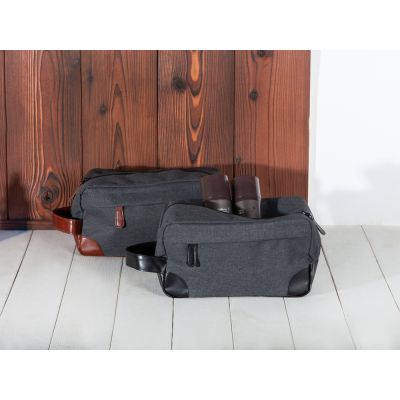 Несессер Fabrizio, серый/коричневый-9