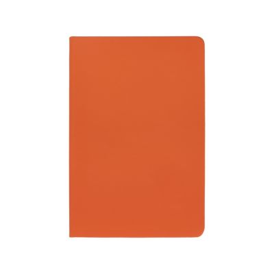 Блокнот Wispy, твердая обложка A5, 64 листа в линейку, оранжевый-2