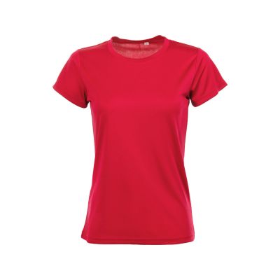 Футболка спортивная Verona женская, красный-2