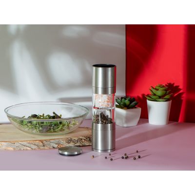 Двойная мельница Twin для соли и перца, 304 сталь-7