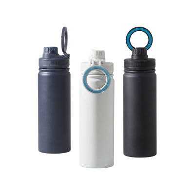 Вакуумная термобутылка с magsafe-держателем INSIDER, 600 мл, черный-11