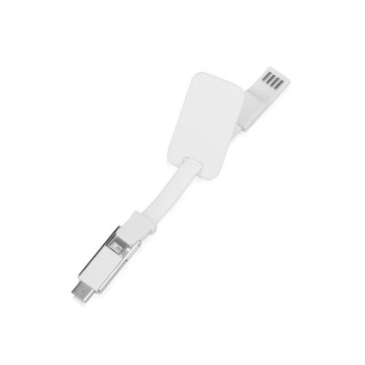 Зарядный кабель 3-в-1 Charge-it, белый-3