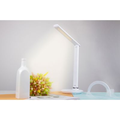 Настольная лампа Rombica LED FAROS, белый (круглое основание)-5