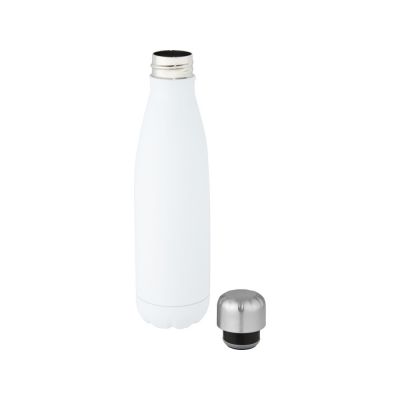 Бутылка Cove из переработанной нержавеющей стали, с вакуумной изоляцией, 500мл - Белый-2