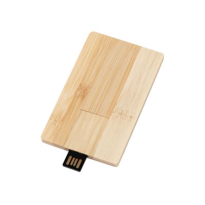 USB 2.0- флешка на 32 Гб Bamboo Card-1