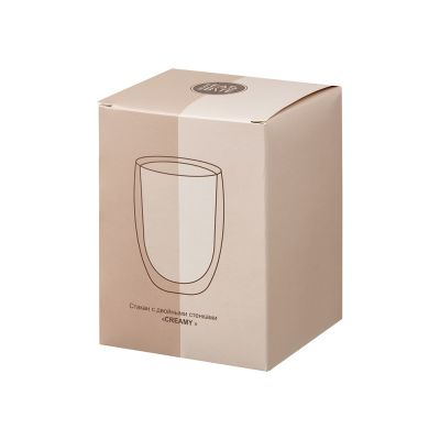 Стакан с двойными стенками, белый внутри-6