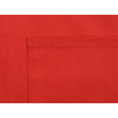 Хлопковый фартук 180gsm, красный-2