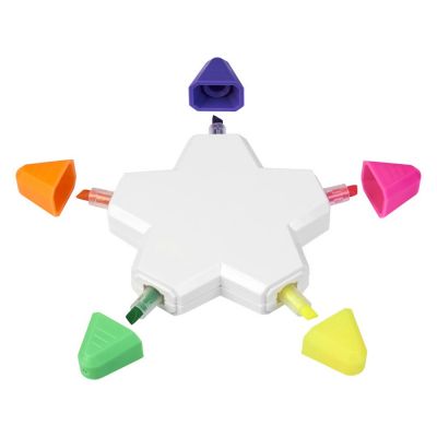 Маркер Solvig в форме звезды, белый-3