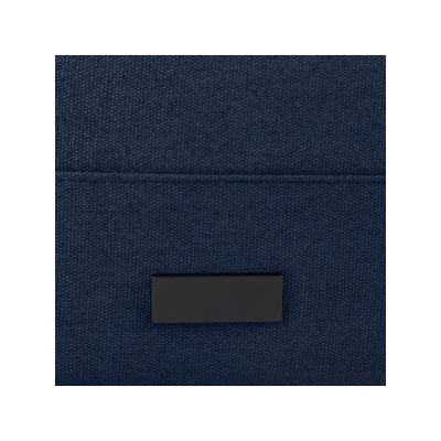 Рюкзак для 15-дюймового ноутбука Joey объемом 15 л из брезента, переработанного по стандарту GRS, со сворачивающимся верхом, темно-синий-5