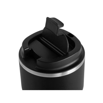 Вакуумная термокружка с внутренним керамическим покрытием Coffee Express, 360 мл, черный-3