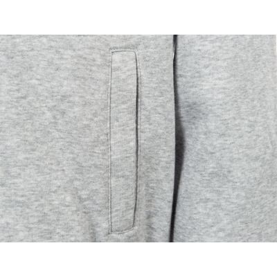 Бомбер Oxford, серый меланж, унисекс-13