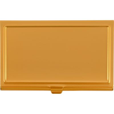 Визитница Lexx, золотистый матовый-2