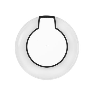 Беспроводная зарядка Pod со светодиодной подсветкой, белый-4